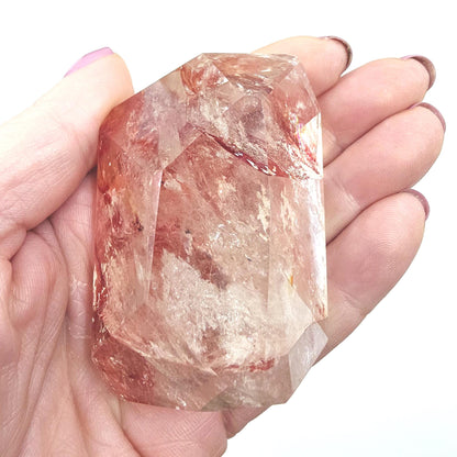 Madagascan Fire Quartz (Hematoid) Freeform – Grounding, Clarity & Energy Balancing Crystal, 170g