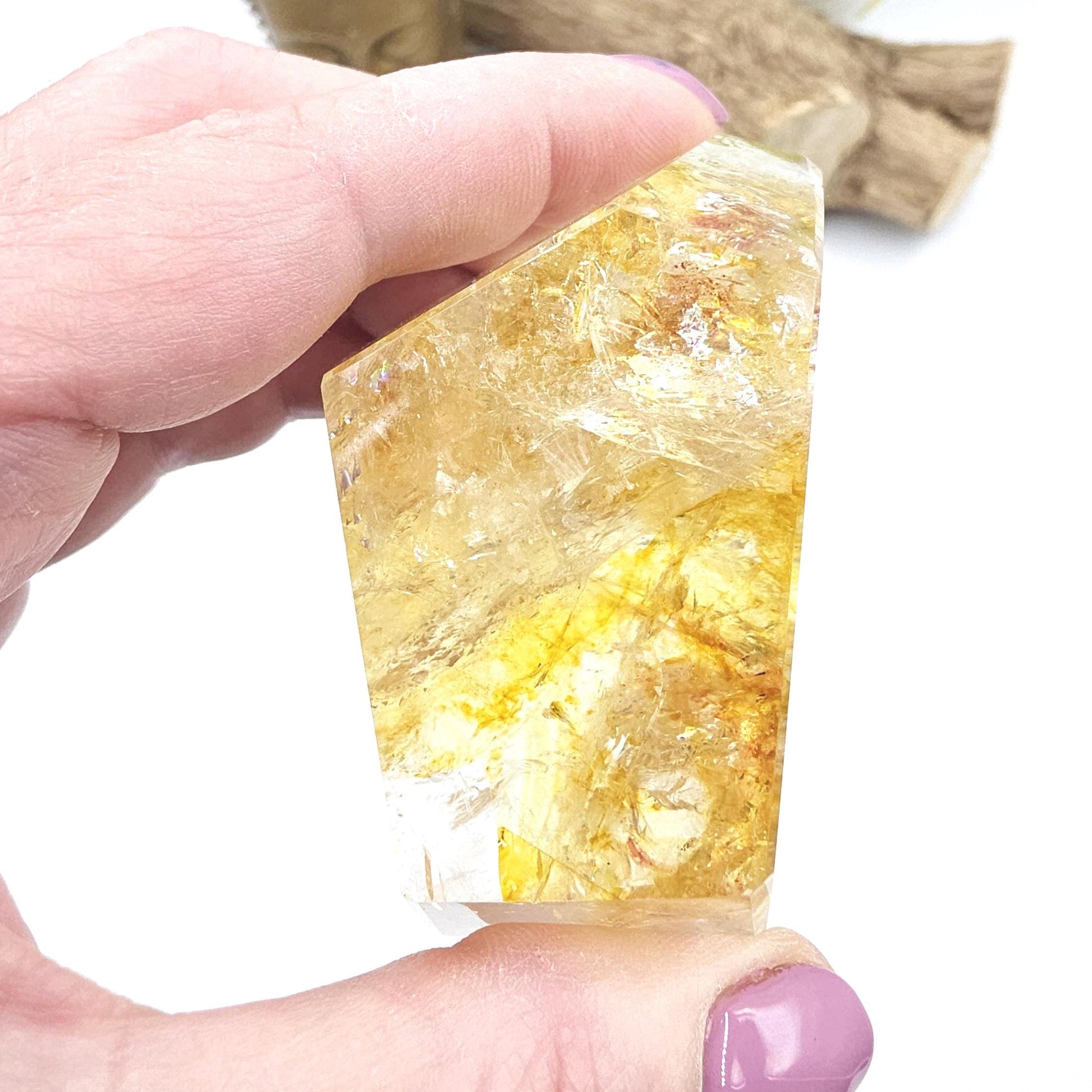 Madagascan Golden Healer Freeform – Deep Healing, Energy Amplification & Spiritual Balance Crystal, 180g