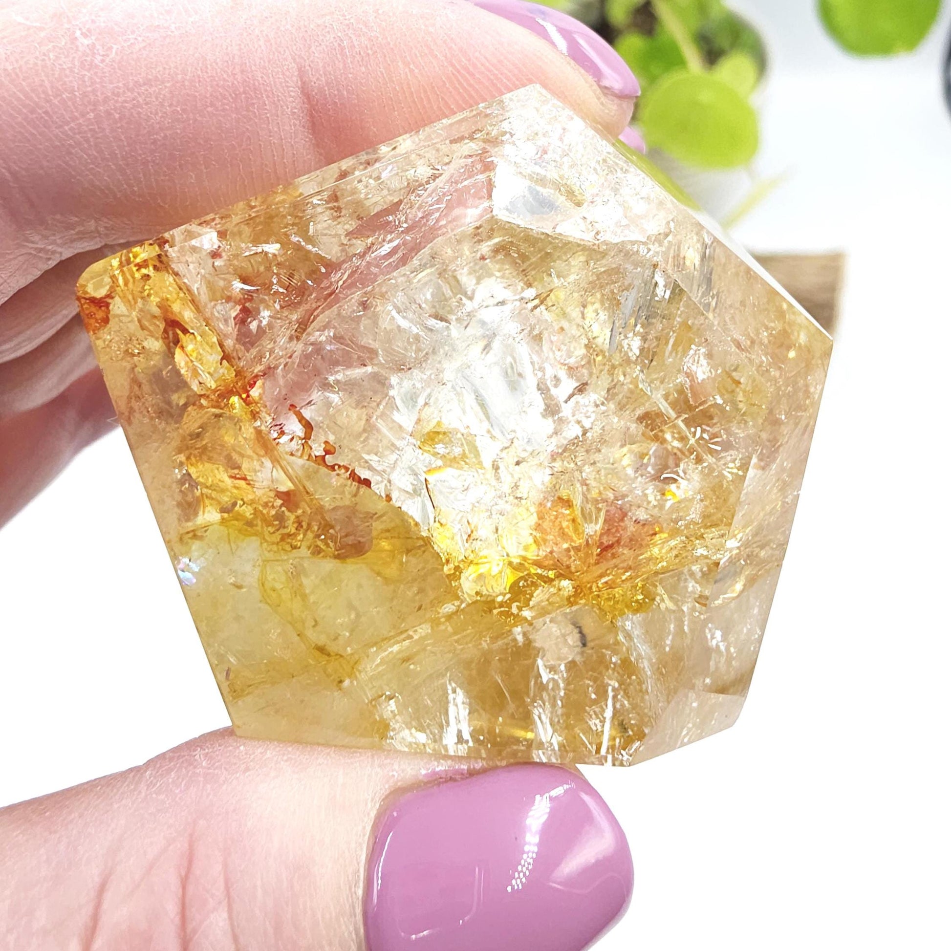 Madagascan Golden Healer Freeform – Deep Healing, Energy Amplification & Spiritual Balance Crystal, 180g