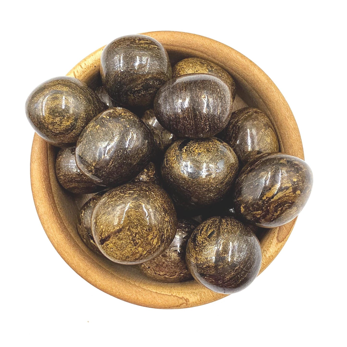 Bronzite Tumble Stones – Protection, Confidence & Emotional Balance Crystal, 2-3cm