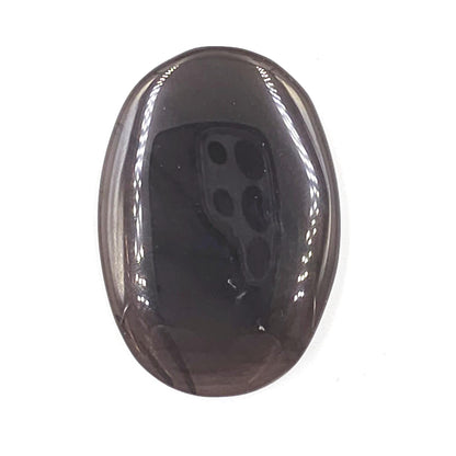 Ice Obsidian Palm Stone – Clarity, Protection & Grounding Crystal, 30g