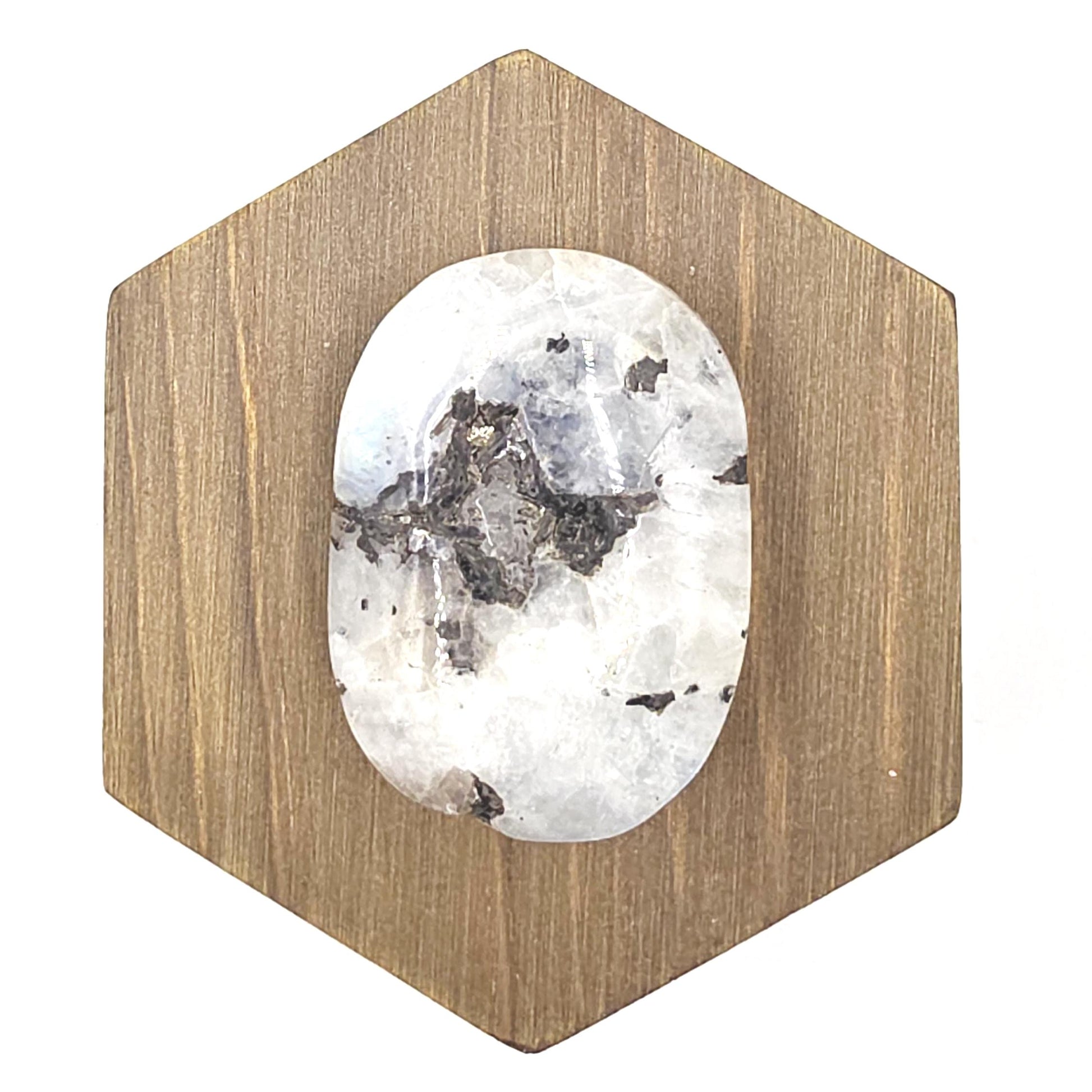 Rainbow Moonstone Palm Stone – Intuition, Balance & Feminine Energy Healing Crystal, 60g