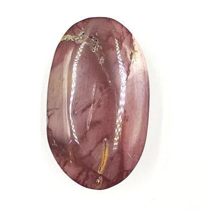 Mookaite Jasper Palm Stone – Strength, Grounding & Emotional Balance Crystal, 75g