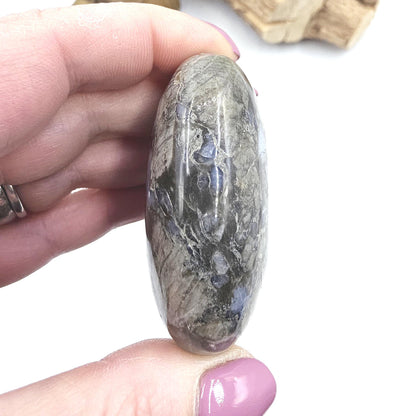 Que Sera (Llanite) Palm Stone – Positivity, Empowerment & Spiritual Growth Crystal, 100g