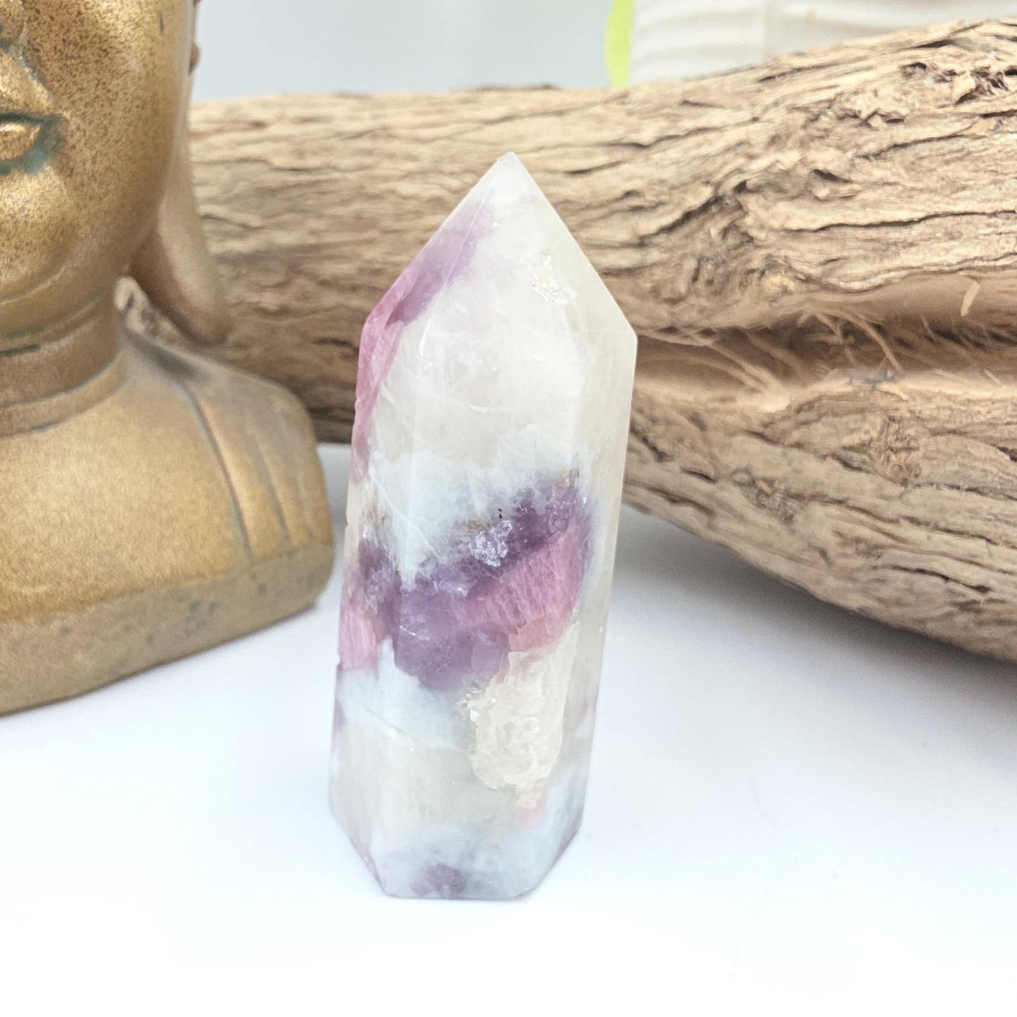 Pink Tourmaline Point – Love, Emotional Healing & Heart Chakra Crystal, 6cm