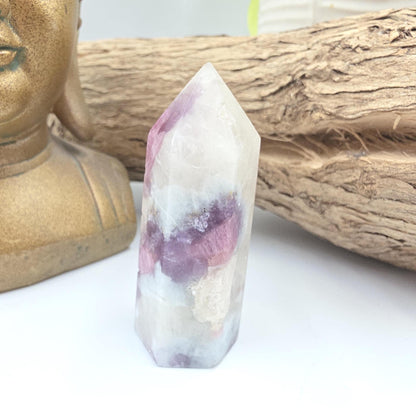 Pink Tourmaline Point – Love, Emotional Healing & Heart Chakra Crystal, 6cm