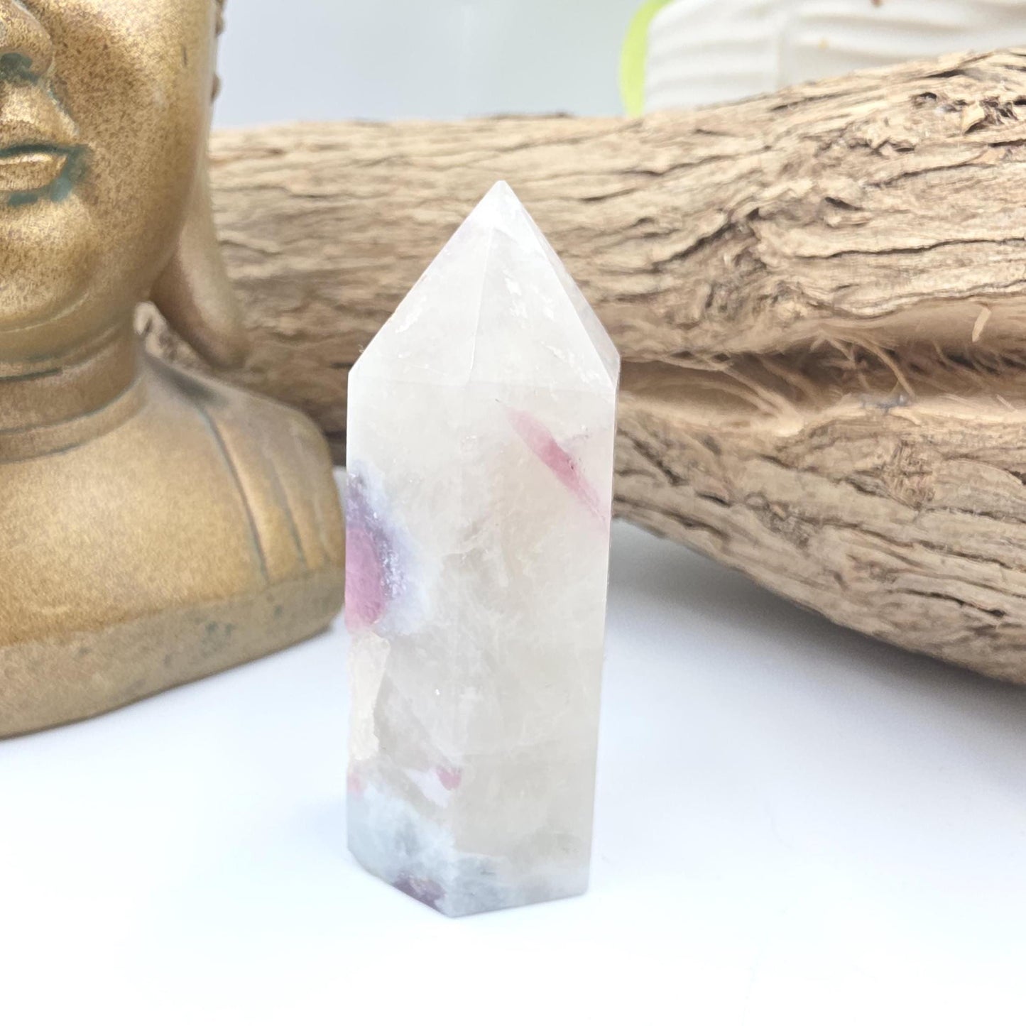 Pink Tourmaline Point – Love, Emotional Healing & Heart Chakra Crystal, 6cm