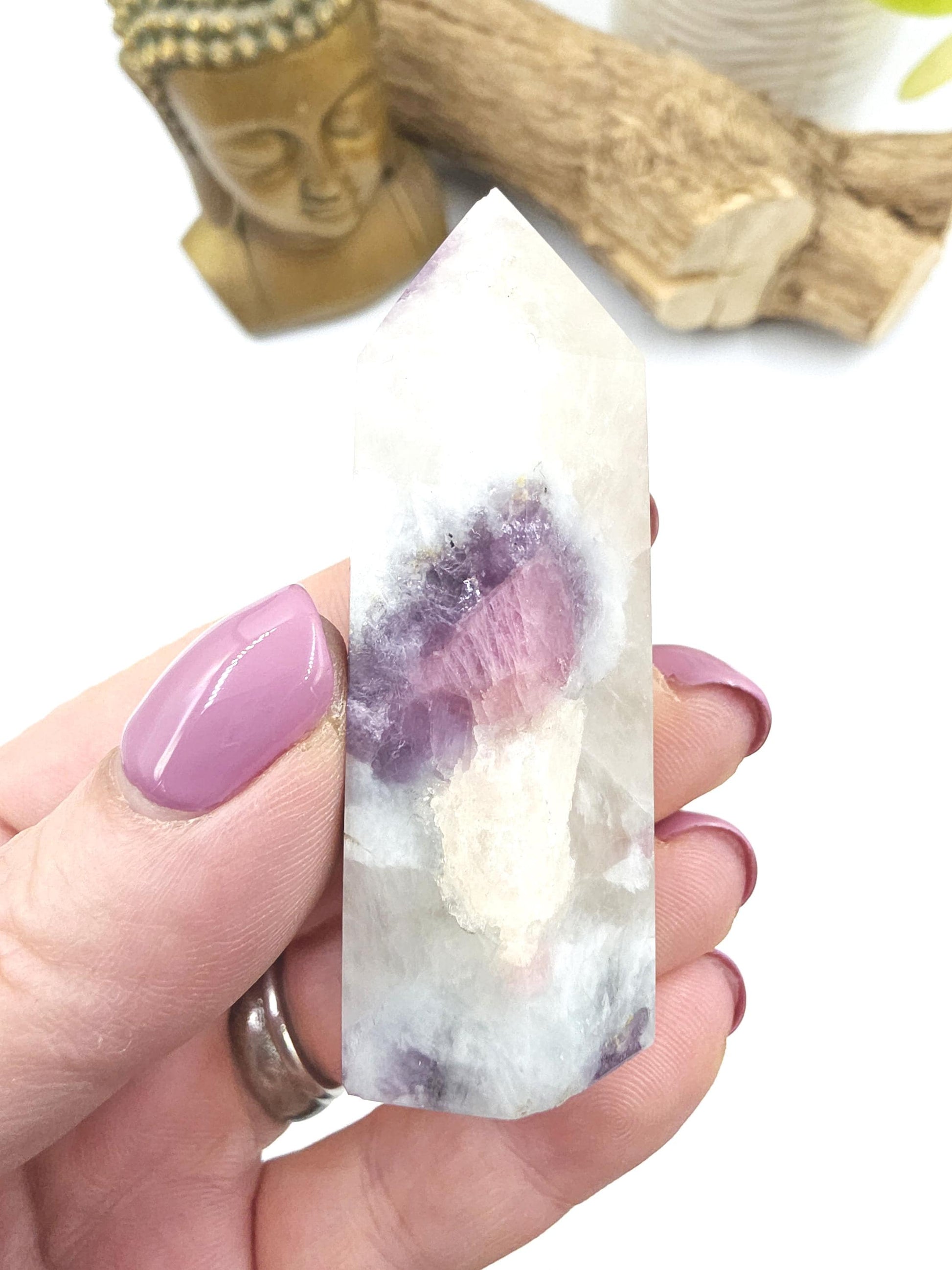 Pink Tourmaline Point – Love, Emotional Healing & Heart Chakra Crystal, 6cm