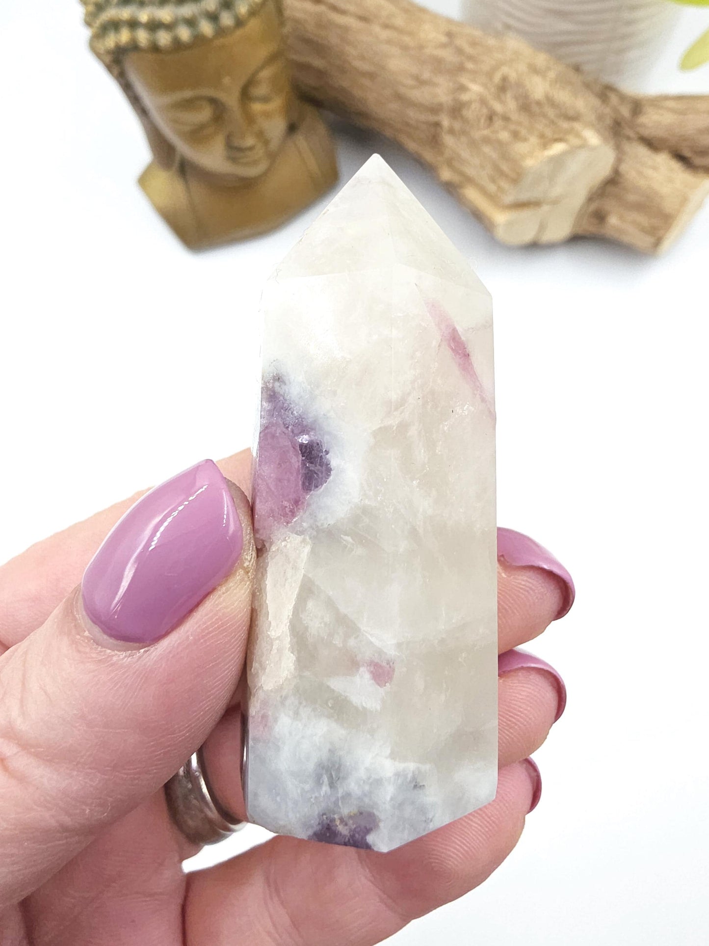 Pink Tourmaline Point – Love, Emotional Healing & Heart Chakra Crystal, 6cm