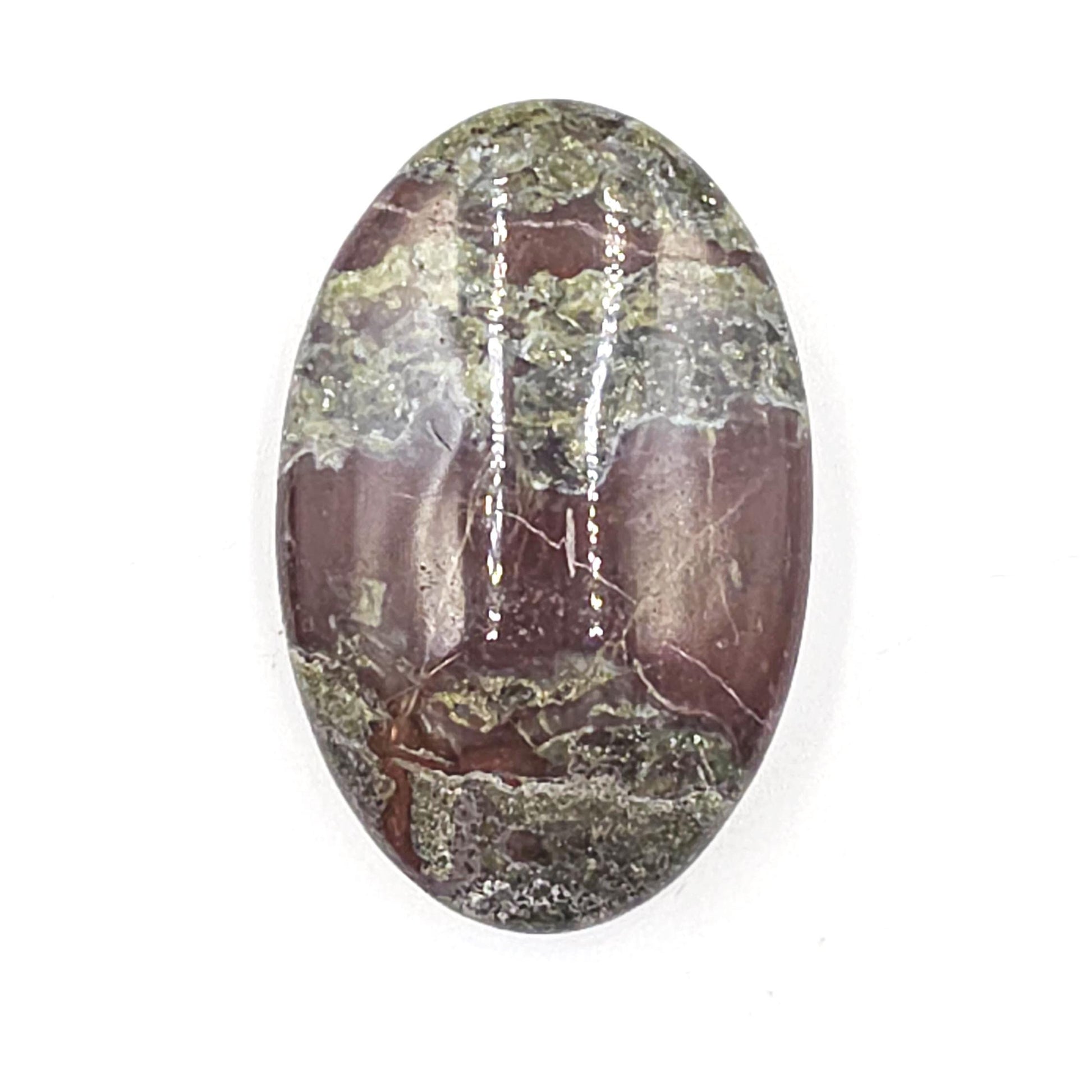 Dragon's Blood Palm Stone - Courage & Vitality Healing Crystal, 45g