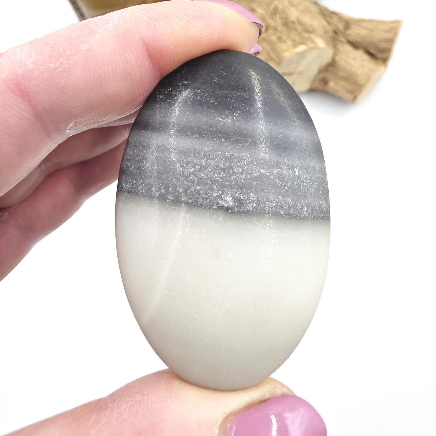 Tai Chi Jasper Palm Stone – Balance, Harmony & Emotional Stability Crystal, 45g