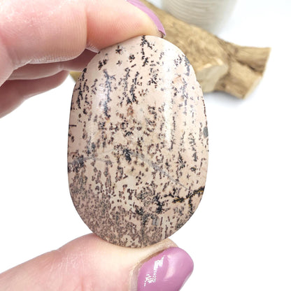 Picture Jasper Palm Stone – Grounding, Stability & Earth Connection Crystal, 55g