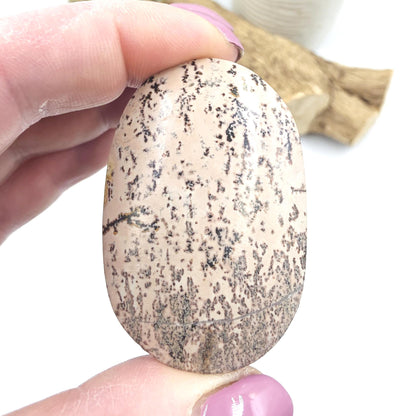 Picture Jasper Palm Stone – Grounding, Stability & Earth Connection Crystal, 55g