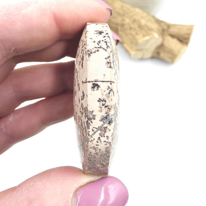 Picture Jasper Palm Stone – Grounding, Stability & Earth Connection Crystal, 55g