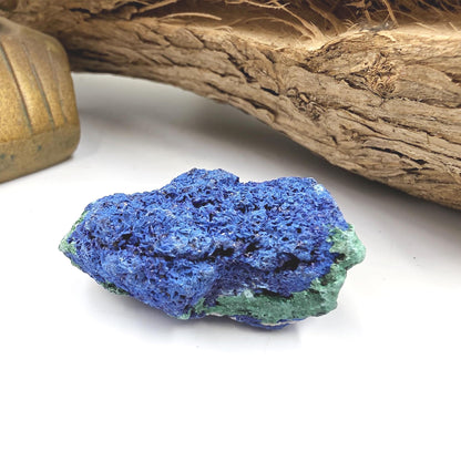Sparkly Raw Azurite Specimen – Intuition, Insight & Third Eye Chakra Crystal, 50g