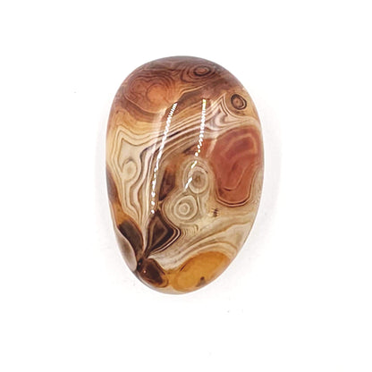 Sardonyx Palm Stone – Strength, Protection & Emotional Balance Crystal, 40g