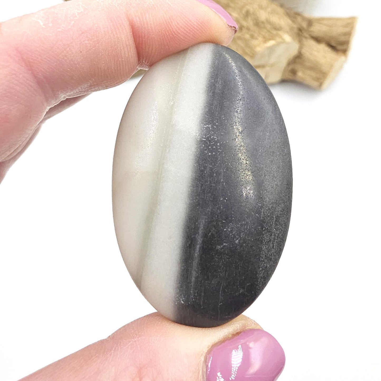 Tai Chi Jasper Palm Stone – Balance, Harmony & Emotional Stability Crystal, 45g