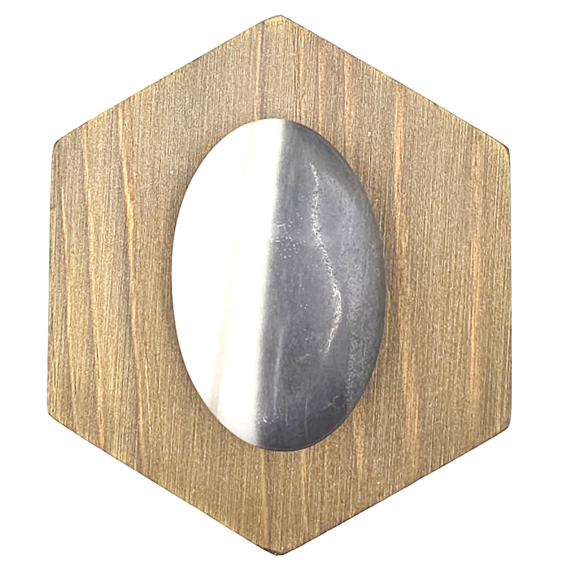 Tai Chi Jasper Palm Stone – Balance, Harmony & Emotional Stability Crystal, 45g