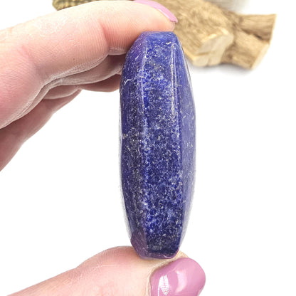 Lapis Lazuli Palm Stone – Wisdom, Intuition & Spiritual Awareness Crystal, 85g