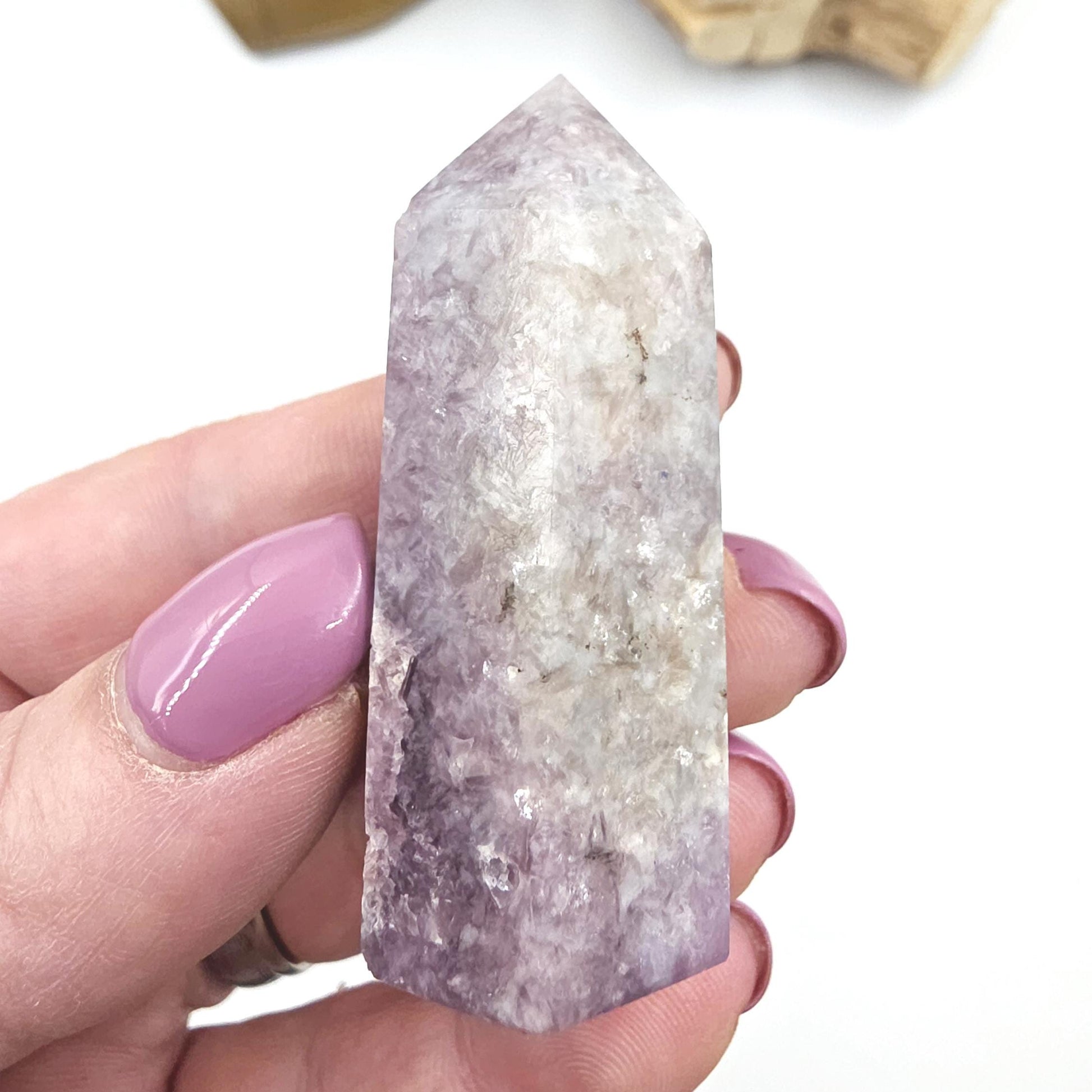 Pink Tourmaline Point – Love, Emotional Healing & Heart Chakra Crystal, 5cm