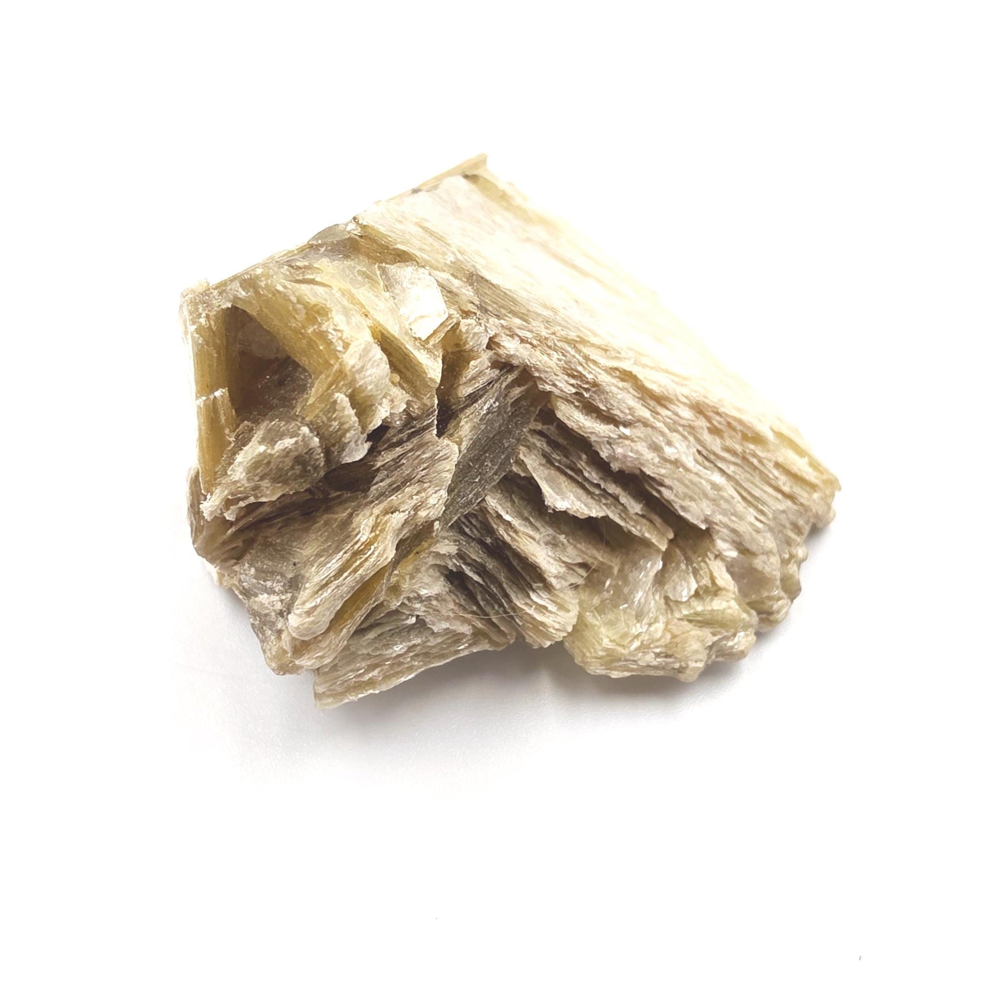 Raw Golden Mica (Muscovite) Specimen – Confidence, Clarity & Spiritual Growth Crystal, 75g