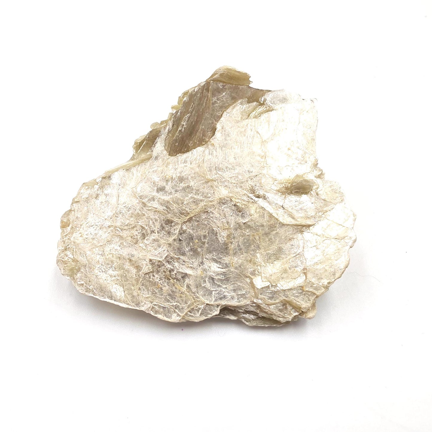 Raw Golden Mica (Muscovite) Specimen – Confidence, Clarity & Spiritual Growth Crystal, 75g