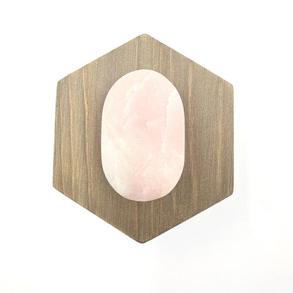 Pink Opal Palm Stone – Emotional Healing, Calm & Heart Chakra Crystal, 60g