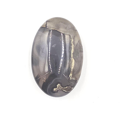 Volcanic Agate Palm Stone UV Reactive – Grounding, Transformation & Emotional Balance Crystal, 45g