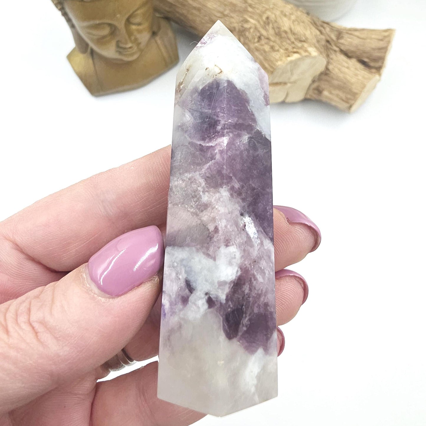 Pink Tourmaline Tower – Love, Emotional Healing & Heart Chakra Crystal, 8cm