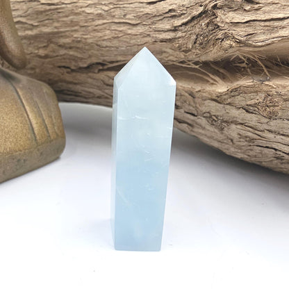 Aquamarine Tower – Calm, Communication & Emotional Balance Crystal, 23g