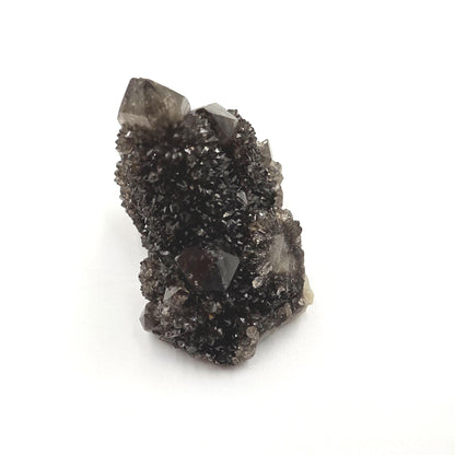 Rare Black Spirit Quartz Cluster Specimen – Protection, Spiritual Growth & High Vibration Crystal, 40g