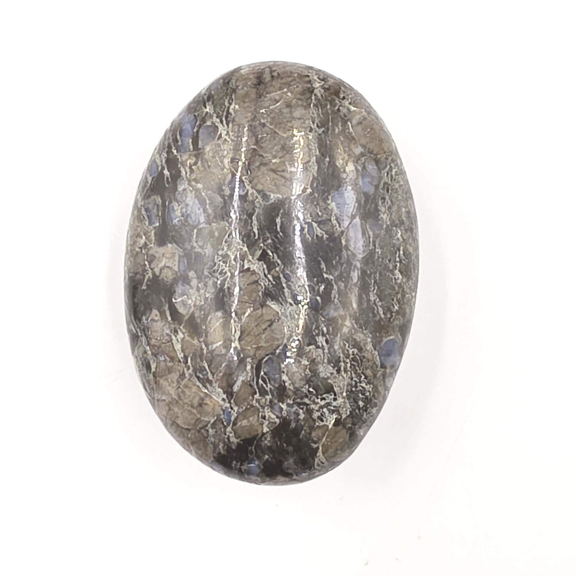 Que Sera (Llanite) Palm Stone – Positivity, Empowerment & Spiritual Growth Crystal, 100g