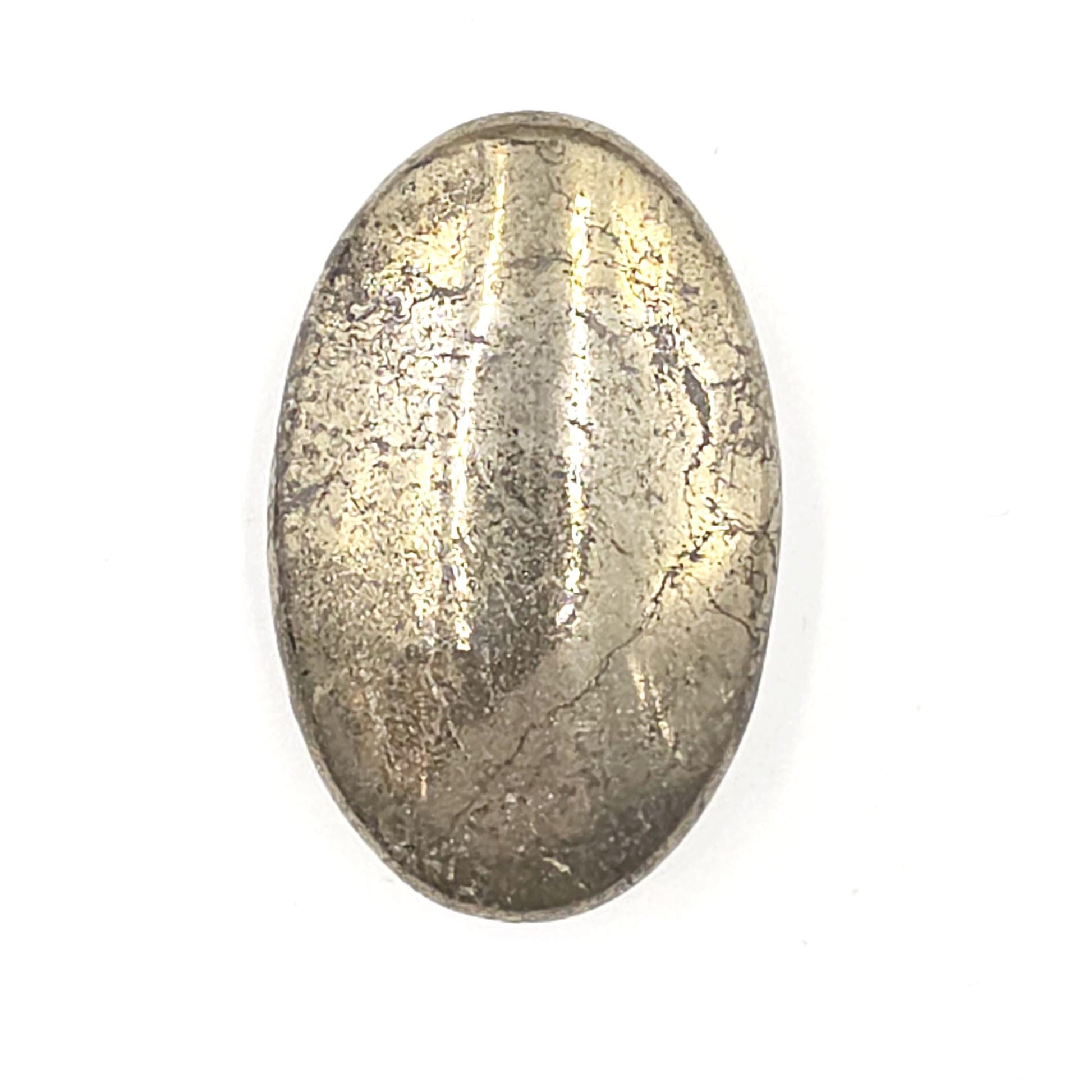Pyrite Palm Stone – Confidence, Protection & Abundance Crystal, 70g