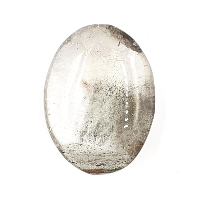 Garden Quartz (Lodolite) Palm Stone – Manifestation, Clarity & Inner Journey Healing Crystal, 60g