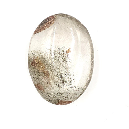 Garden Quartz (Lodolite) Palm Stone – Manifestation, Clarity & Inner Journey Healing Crystal, 60g