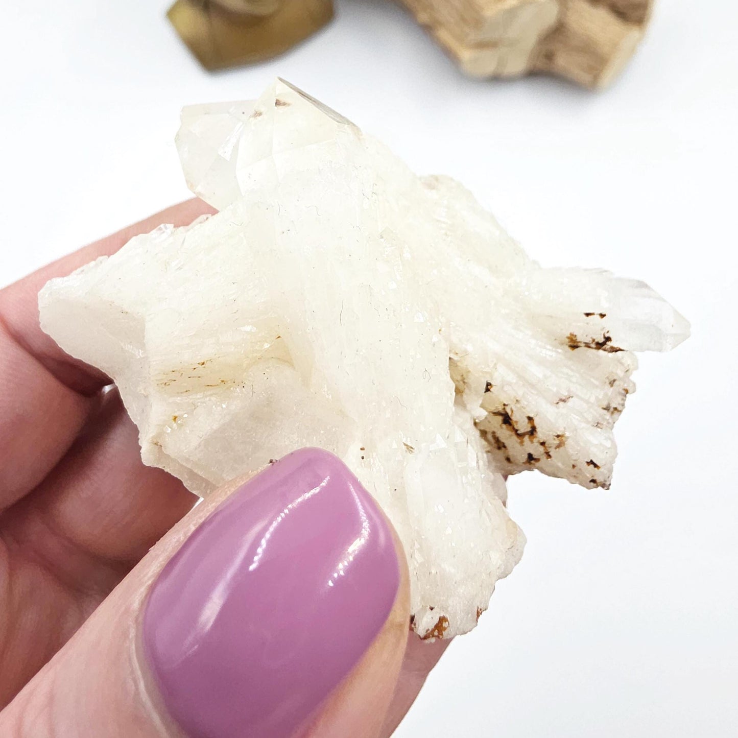 Pineapple Quartz Cluster – Spiritual Growth, Joy & Energy Amplification Crystal, 90g