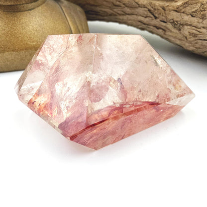 Madagascan Fire Quartz (Hematoid) Freeform – Grounding, Clarity & Energy Balancing Crystal, 170g