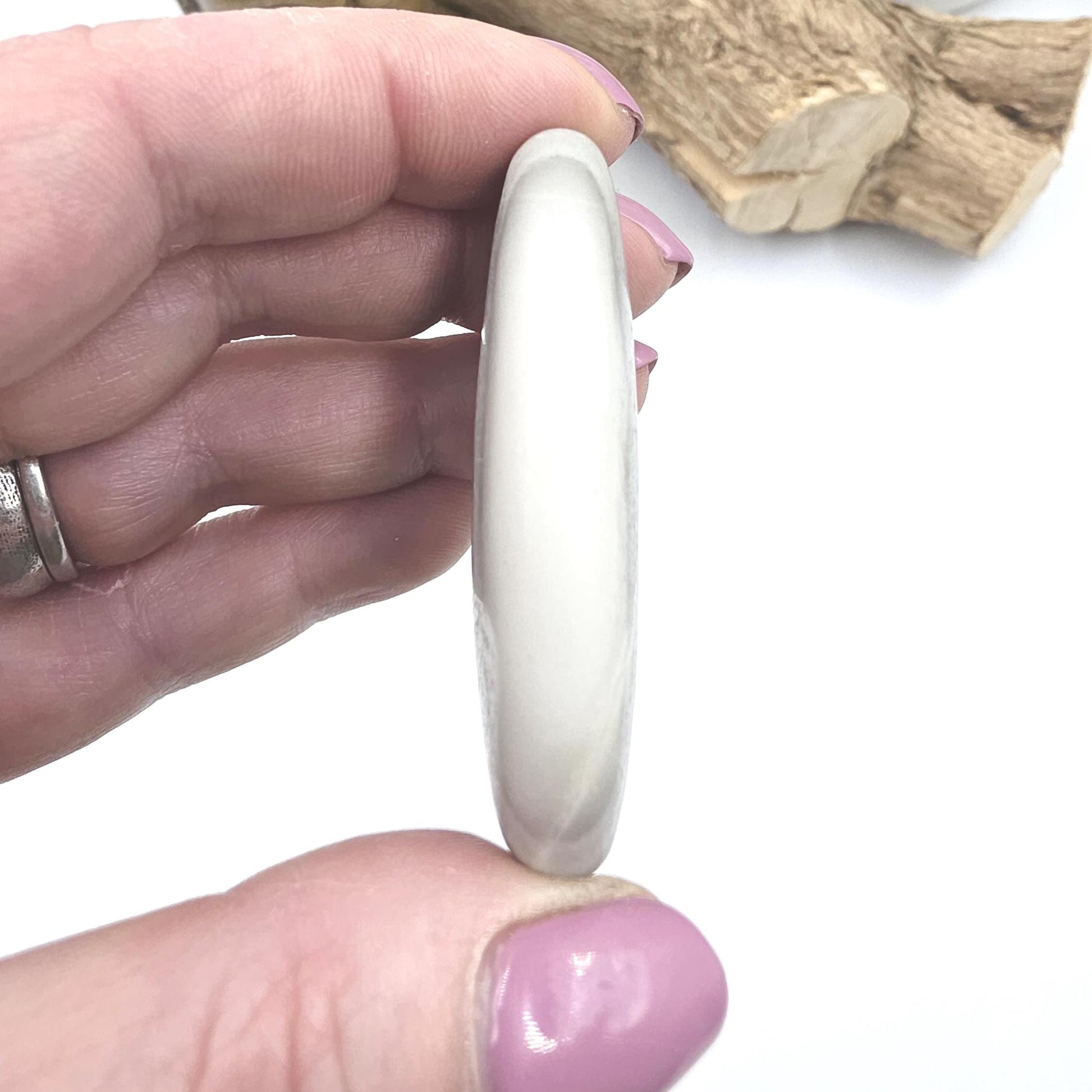 Tai Chi Jasper Palm Stone – Balance, Harmony & Emotional Stability Crystal, 40g