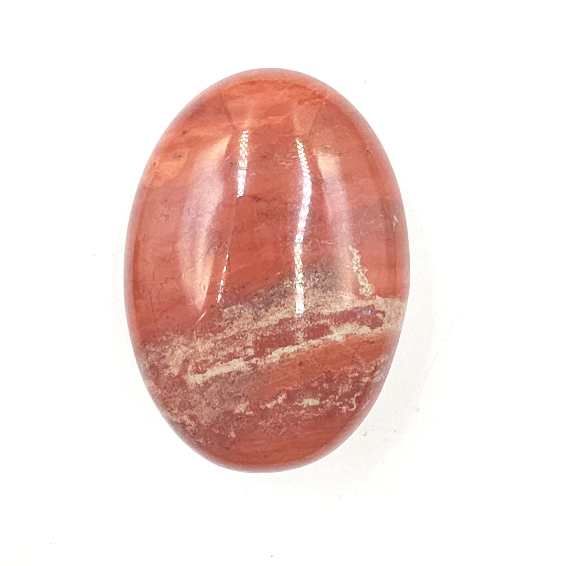 Red Jasper Palm Stone – Strength, Grounding & Protective Stability Crystal, 100g