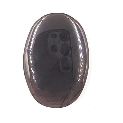 Ice Obsidian Palm Stone – Clarity, Protection & Grounding Crystal, 30g