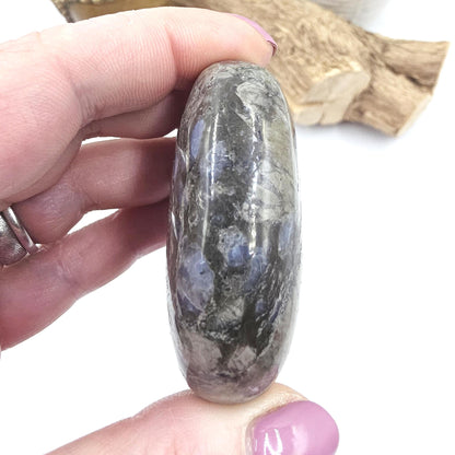 Que Sera (Llanite) Palm Stone – Positivity, Empowerment & Spiritual Growth Crystal, 100g