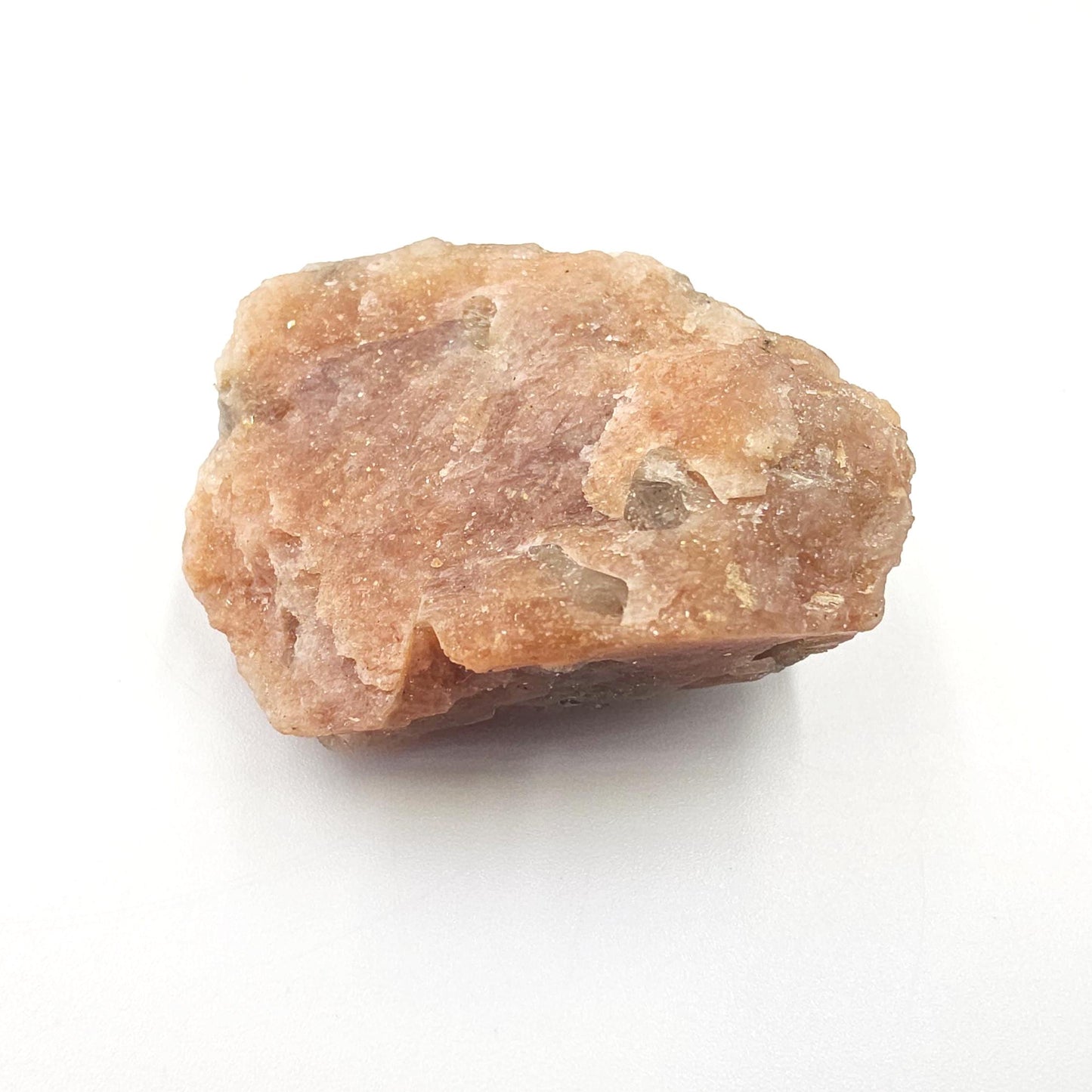 Raw Sunstone Specimen – Joy, Confidence & Sacral Chakra Crystal, 50g