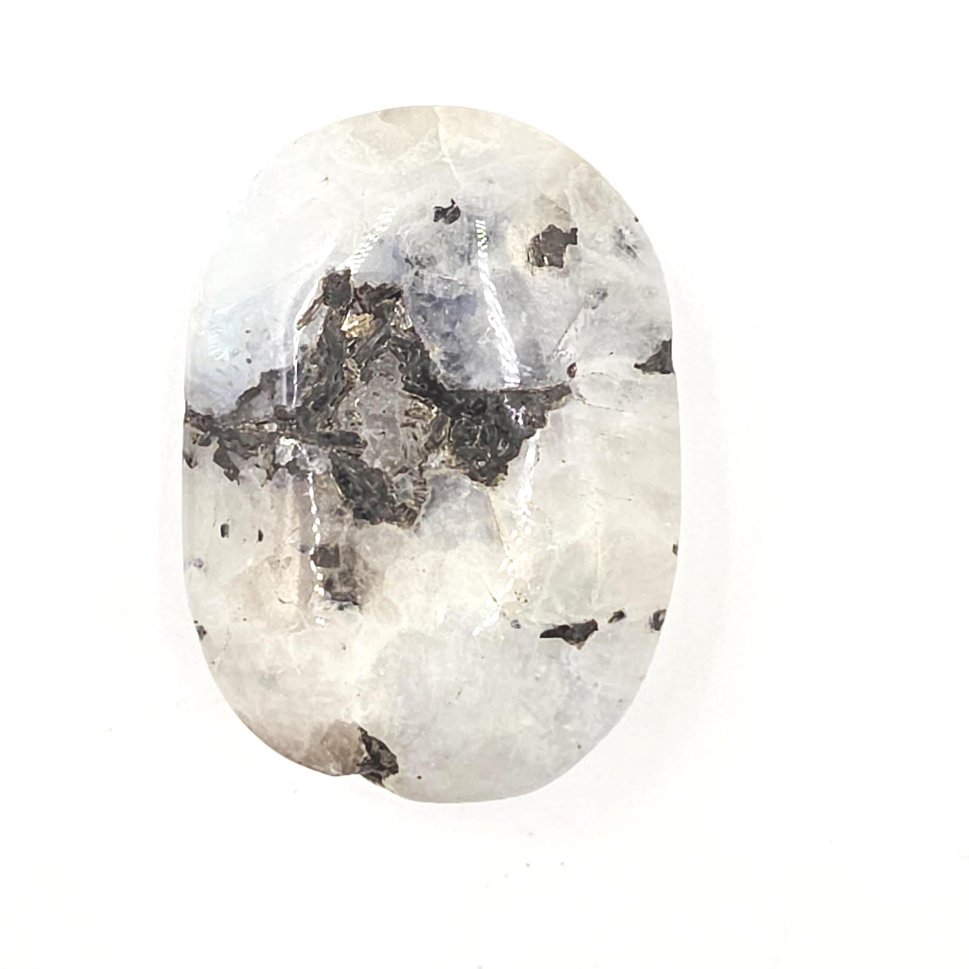 Rainbow Moonstone Palm Stone – Intuition, Balance & Feminine Energy Healing Crystal, 60g
