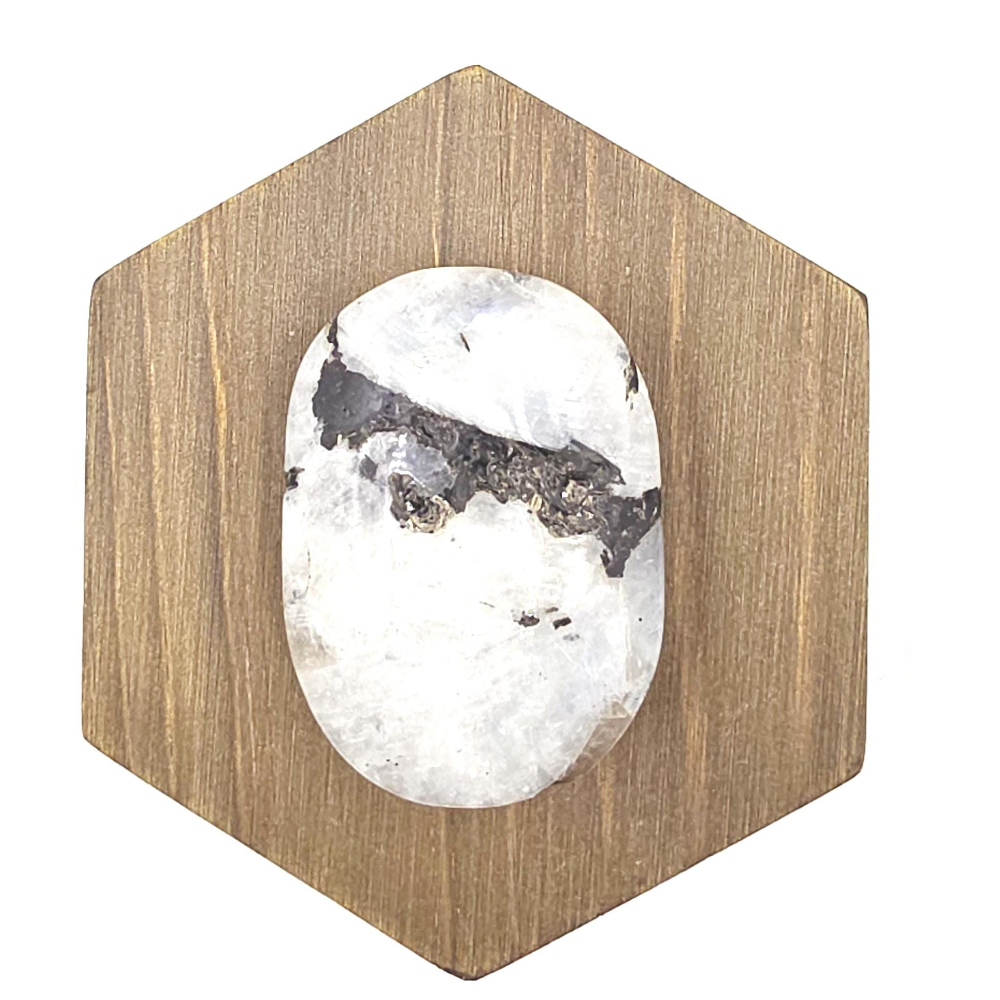 Rainbow Moonstone Palm Stone – Intuition, Balance & Feminine Energy Healing Crystal, 60g