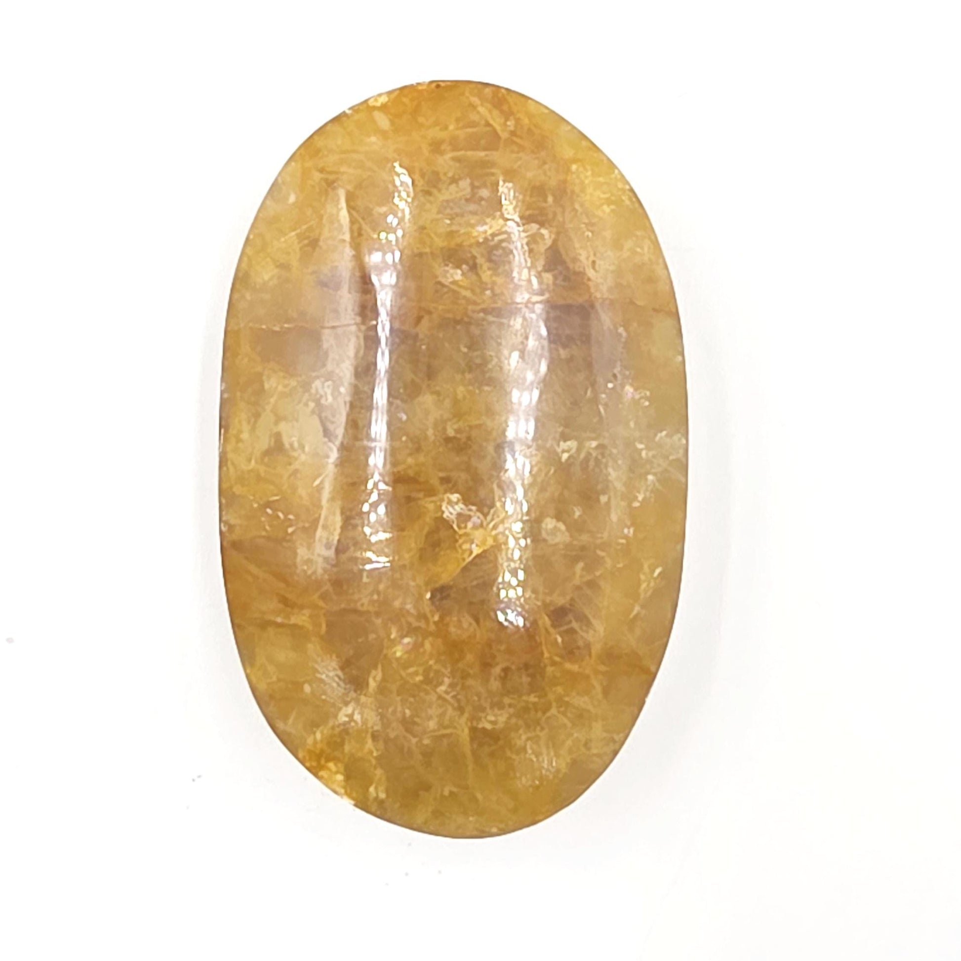 Golden Healer Palm Stone – Deep Healing & Spiritual Balance Crystal, 65g