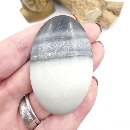 Tai Chi Jasper Palm Stone – Balance, Harmony & Emotional Stability Crystal, 45g