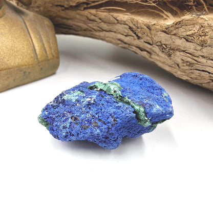Sparkly Raw Azurite Specimen – Intuition, Insight & Third Eye Chakra Crystal, 50g