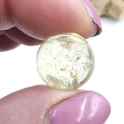 Citrine Mini Spheres – Joy, Abundance & Positive Energy Crystal Ball, 16-19mm