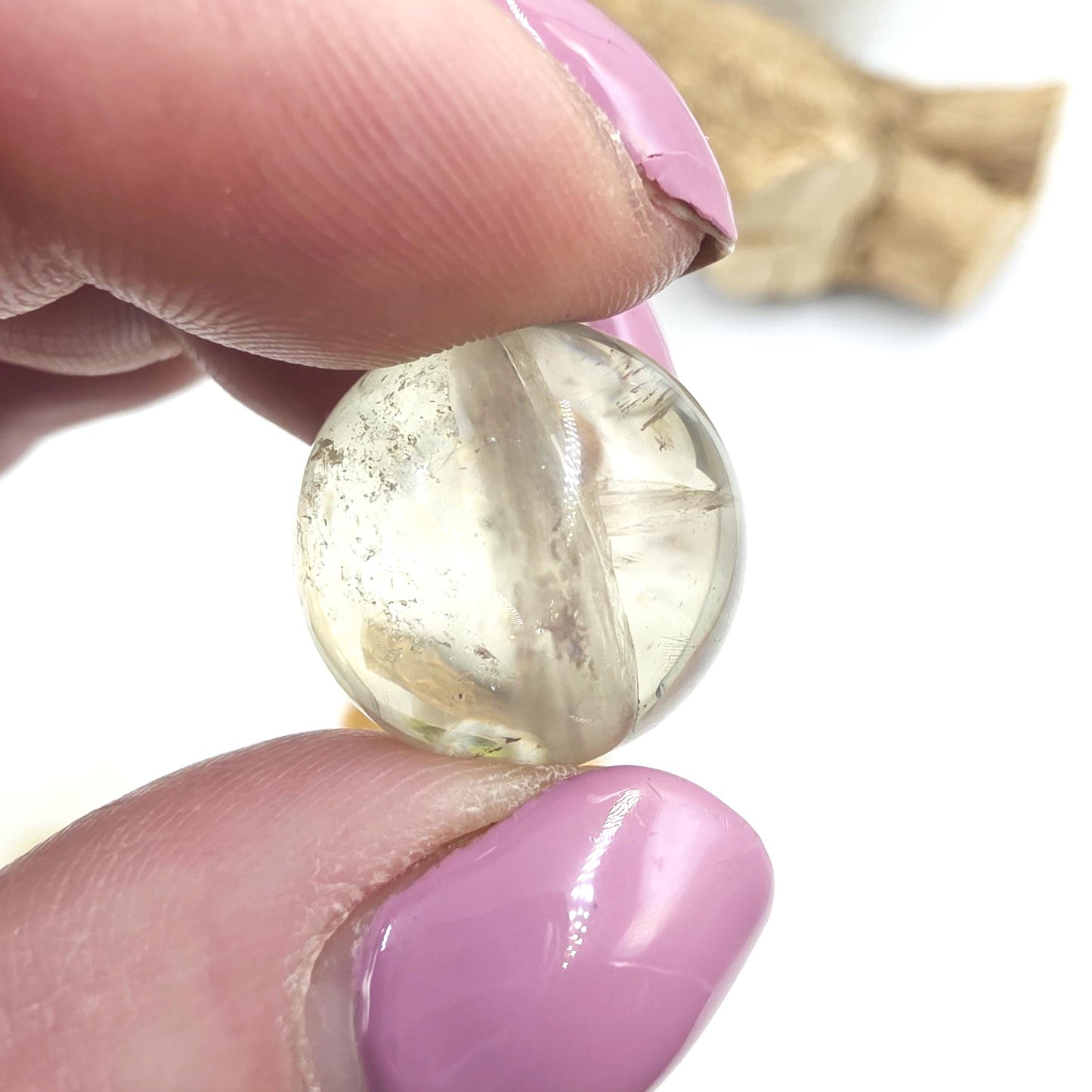 Citrine Mini Spheres – Joy, Abundance & Positive Energy Crystal Ball, 16-19mm