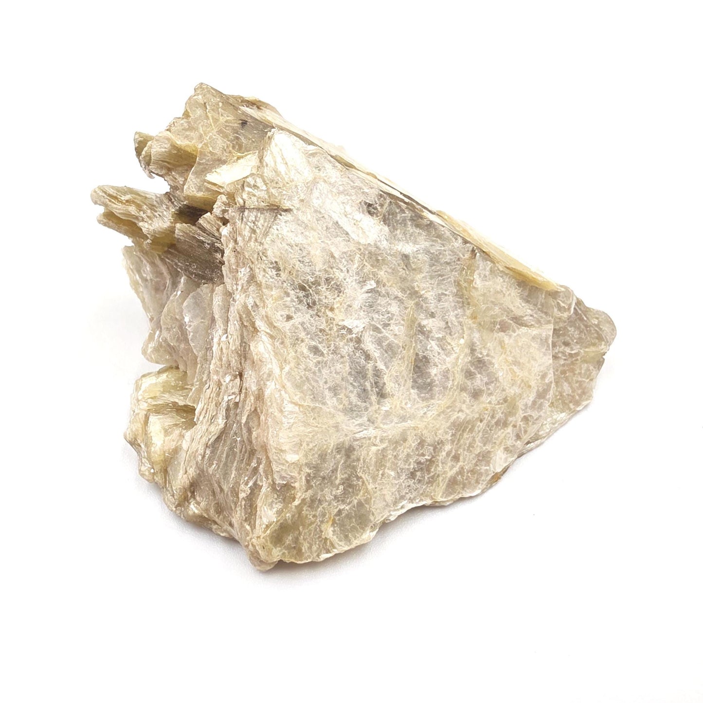 Raw Golden Mica (Muscovite) Specimen – Confidence, Clarity & Spiritual Growth Crystal, 75g
